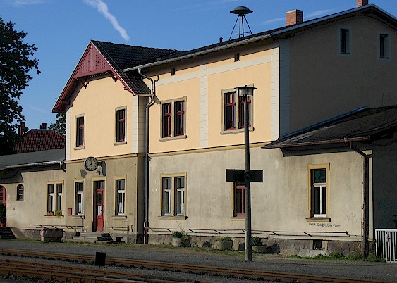 Bahnhof Radeburg 2012